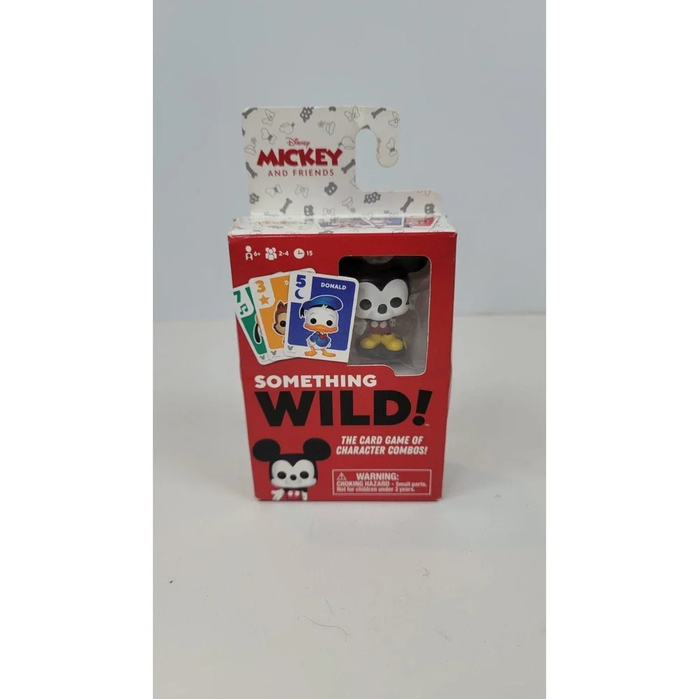 Funko Pop Disney Mickey and Friends Something Wild Card Game‎ Box Unopened